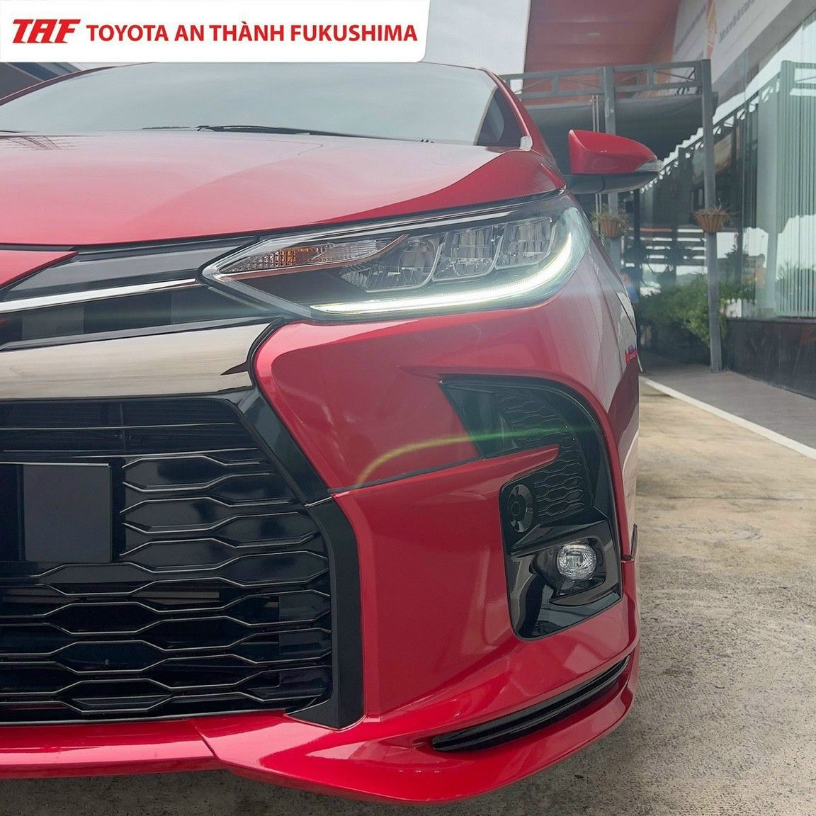 Toyota Vios 2022 - Màu đỏ, siêu lướt 3.937 km