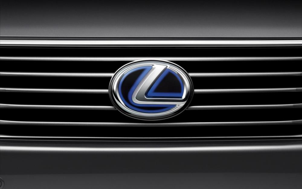Hình ảnh logo đơn giản nhưng nổi bật của thương hiệu Lexus