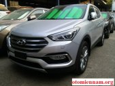 Hyundai Santa Fe FaceLift 2016 - Cần bán Hyundai Santa Fe FaceLift 2016, màu bạc giá 1 tỷ 250 tr tại Tp.HCM
