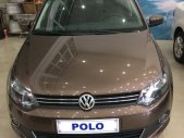 Volkswagen Polo Sedan AT 2015 - Bán xe Đức Volkswagen Polo Sedan AT sx 2015, model 2016 màu nâu, nhập khẩu, ưu đãi vô cùng hấp dẫn tại Đà Nẵng giá 632 triệu tại Quảng Bình