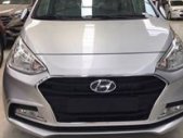 Hyundai Grand i10 MT  2017 - Cần bán xe Hyundai Grand i10 MT đời 2017, màu bạc giá 340 triệu tại Yên Bái