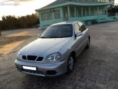 Daewoo Lanos SX 2001 - Cần bán lại xe Daewoo Lanos SX đời 2001, màu bạc giá 90 triệu tại Bình Dương
