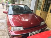 Honda Civic 1990 - Bán Honda Civic năm 1990, màu đỏ, nhập khẩu, xe còn rất đẹp giá 58 triệu tại Cần Thơ