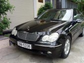 Mercedes-Benz C class 2002 - Cần bán lại xe Mercedes đời 2002, màu đen xe nguyên bản giá 152 triệu tại Đà Nẵng