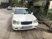 Mercedes-Benz C class   2002 - Bán xe cũ Mercedes C200 Kompressor đời 2002, màu trắng, giá 196tr giá 196 triệu tại Tp.HCM