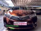 Toyota Corolla   2016 - Cần bán Toyota Corolla sản xuất 2016, màu nâu như mới giá 630 triệu tại Hà Nội