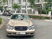Mercedes-Benz C class 2002 - Cần bán Mercedes C200 đời 2002, màu ghi vàng xe gia đình giá 158 triệu tại Hà Nội