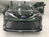 Có xe giao ngay Toyota Sienna Platinum màu xanh bộ đội sản xuất 2021 xe xuất Mỹ nhập mới 100% giá 4 tỷ 260 tr tại Hà Nội