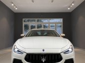 Maserati Ghibli 2022 - Sẵn 1 chiếc duy nhất tại Showroom - Màu trắng, nội thất nâu cực đẹp giá 5 tỷ 879 tr tại Tp.HCM