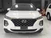 Hyundai Santa Fe 2.2 dầu cao cấp 2020 - Bán ô tô Hyundai Santa Fe 2.2 dầu cao cấp năm 2020, màu trắng xe đẹp giá iêu giá 940 triệu tại Hà Nội