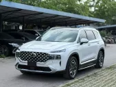 Hyundai Santa Fe 2022 - Hyundai SantaFe Cao cấp 2.2L HTRAC 2022 full dầu màu trắng.  giá 1 tỷ 158 tr tại Hà Nội