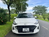 Hyundai i10 2022 - Bán xe xe Hyundai i10 1.2At, năm sx 2022, màu trắng giá 385 triệu tại Tp.HCM