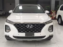 Hyundai Santa Fe 2.2 dầu cao cấp 2020 - Bán ô tô Hyundai Santa Fe 2.2 dầu cao cấp năm 2020, màu trắng xe đẹp giá iêu giá 940 triệu tại Hà Nội