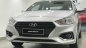 Hyundai Accent 1.4 MT Base 2019 - Bán xe Hyundai Accent 1.4 MT Base đời 2019, màu bạc giá cạnh tranh
