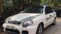 Daewoo Lanos  MT 2001 - Cần bán gấp Daewoo Lanos MT sản xuất năm 2001, màu trắng, xe gia đình đang đi