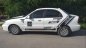 Daewoo Lanos    2003 - Cần bán lại xe Daewoo Lanos sản xuất năm 2003, màu trắng, nhập khẩu, mâm đúc đồ chơi
