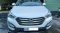 Hyundai Santa Fe 2015 - Cần bán lại xe Hyundai Santa Fe đời 2015, màu trắng máy xăng bản full