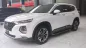 Hyundai Santa Fe 2.2 dầu cao cấp 2020 - Bán xe Hyundai Santa Fe 2.2 dầu cao cấp năm 2020, màu trắng, giá cả thương lượng